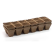 S6002/0003 Turfpotjes Vierkant 5 cm - 2 X 12 st Biologisch afbreekbare potjes op basis van hout- en turfvezels. Turfpotjes vierkant